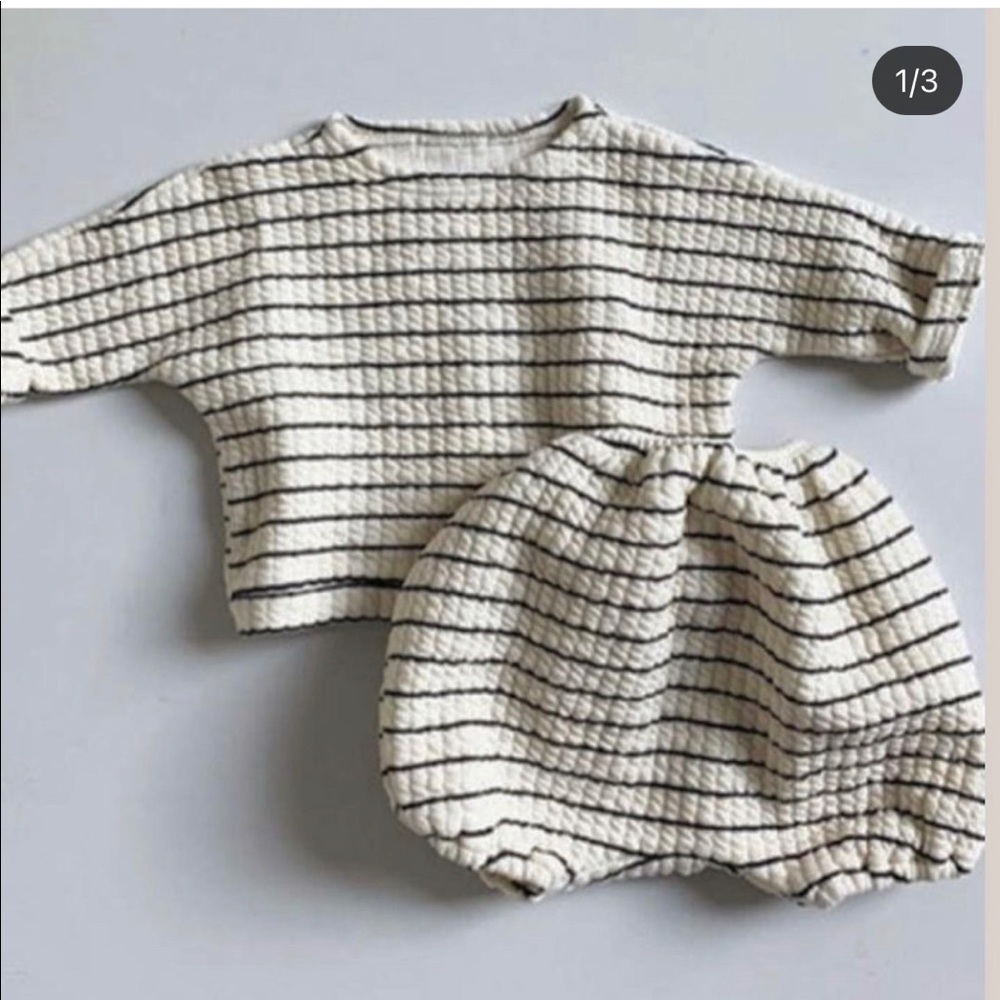 Cutest Baby Sweater + Bloomer Set